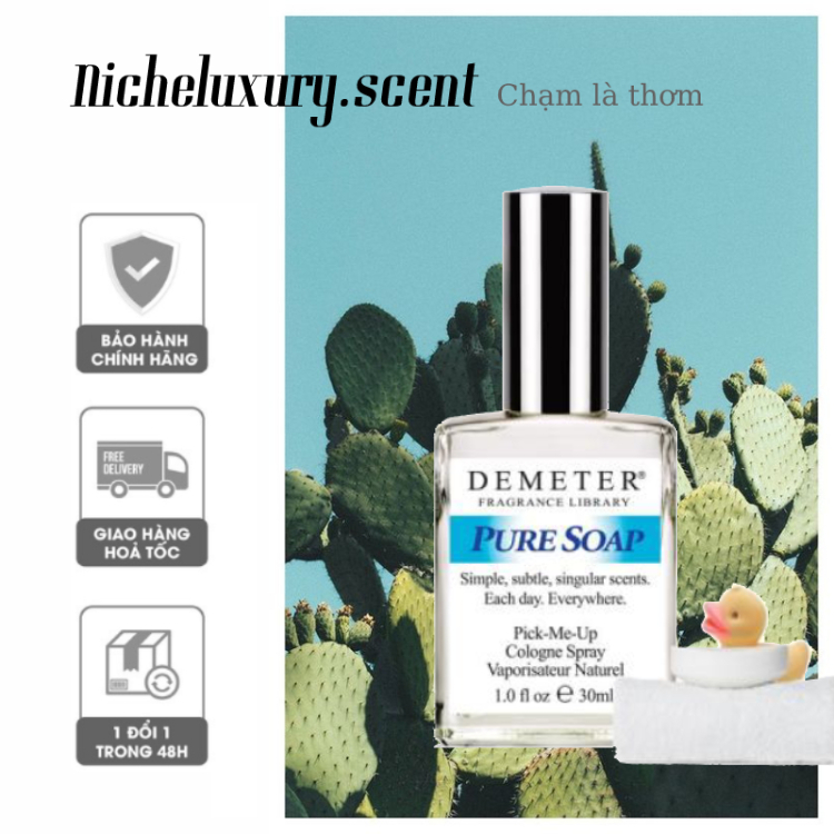 ????? - Nước Hoa Pure Soap By Demeter Cologne - 10Мl