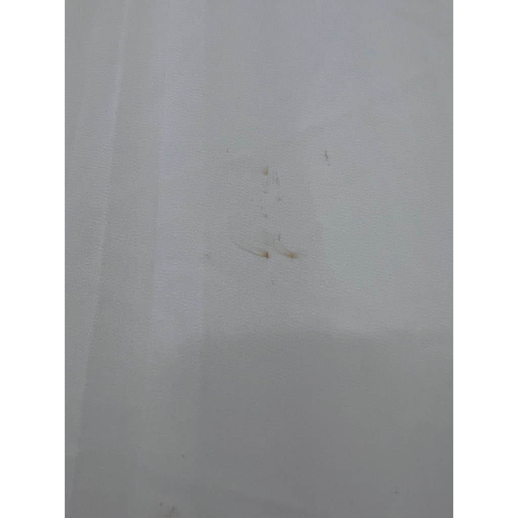 Đầm trắng xếp ly - M