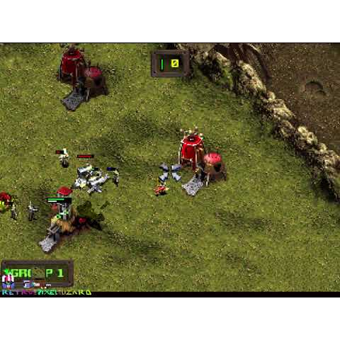 KKND - báo động đỏ ps1 - đĩa game ps1, Krossfire