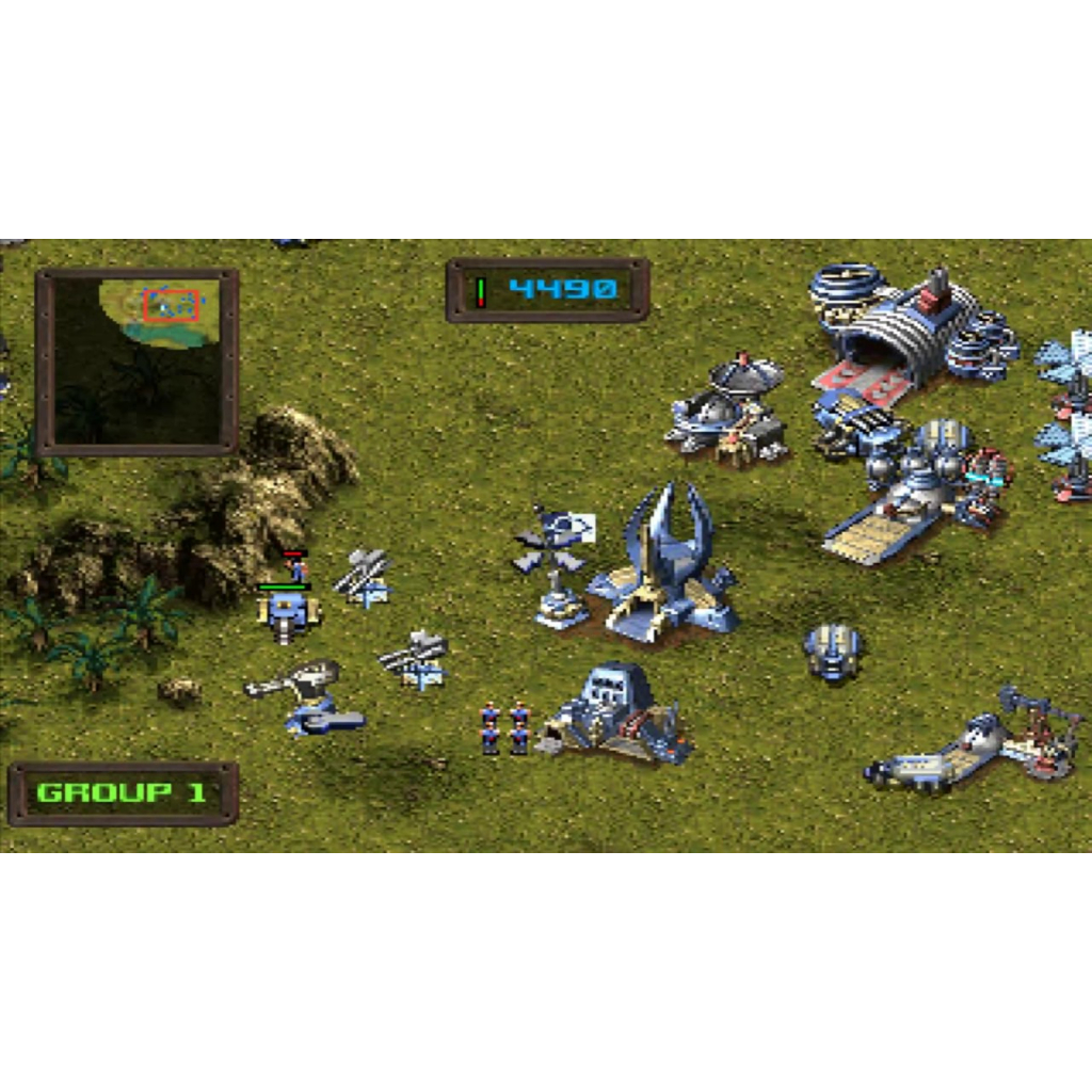 KKND - báo động đỏ ps1 - đĩa game ps1, Krossfire