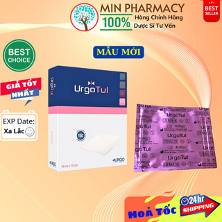 Gạc Mỡ Chống Dính Băng vết thương lớn UrgoTul 1 MIẾNG 10cm x 10cm - Minpharmacy