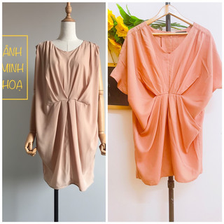 [BIGSIZE, FREESIZE] Đầm Vintage Nhật, Hai Lớp, Hiệu Borny, New 96%, 2hand