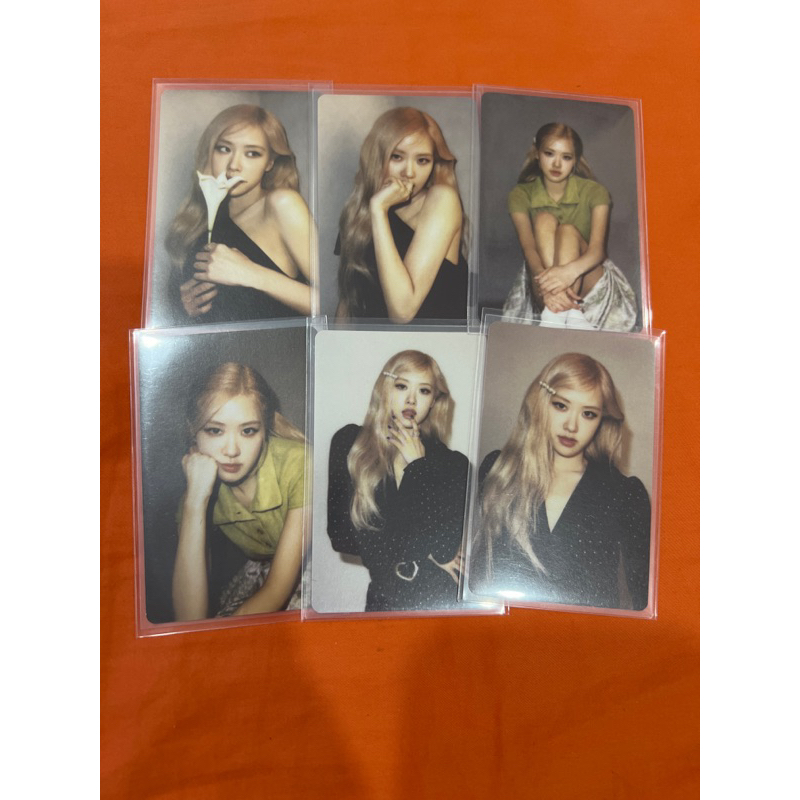 Photocard thẻ ảnh welcoming 2022 ROSÉ
