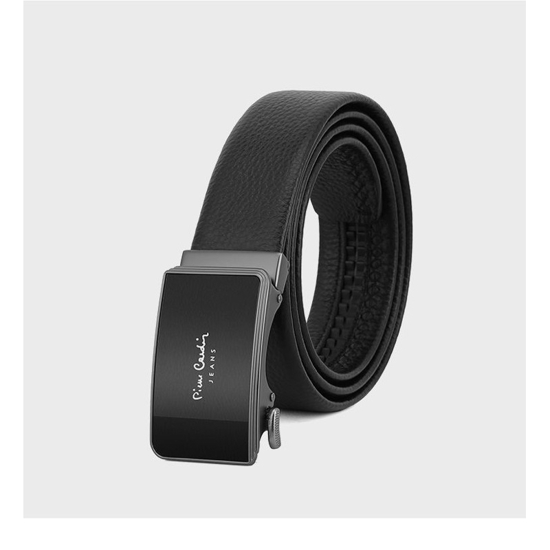 Thắt lưng da nam Pierre Cardin chính hãng 2 mặt 1 dây, khoá tự động