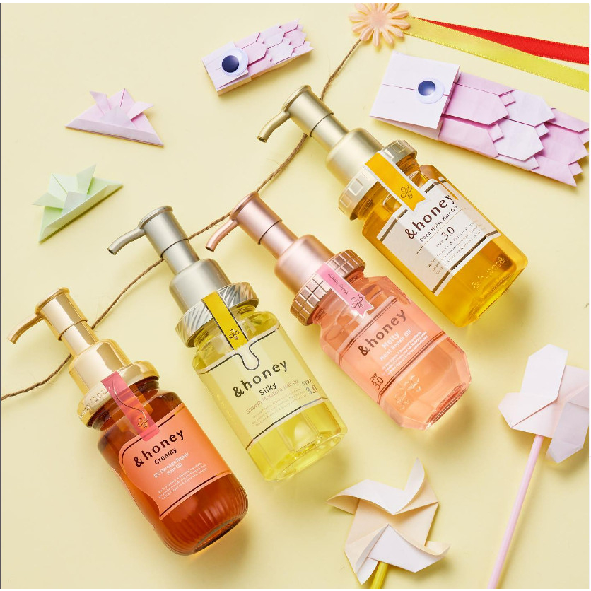 Dầu dưỡng tóc Organnic Vcrea And Honey Hair Oil 100ml 5 phân loại /dòng nội địa nhật