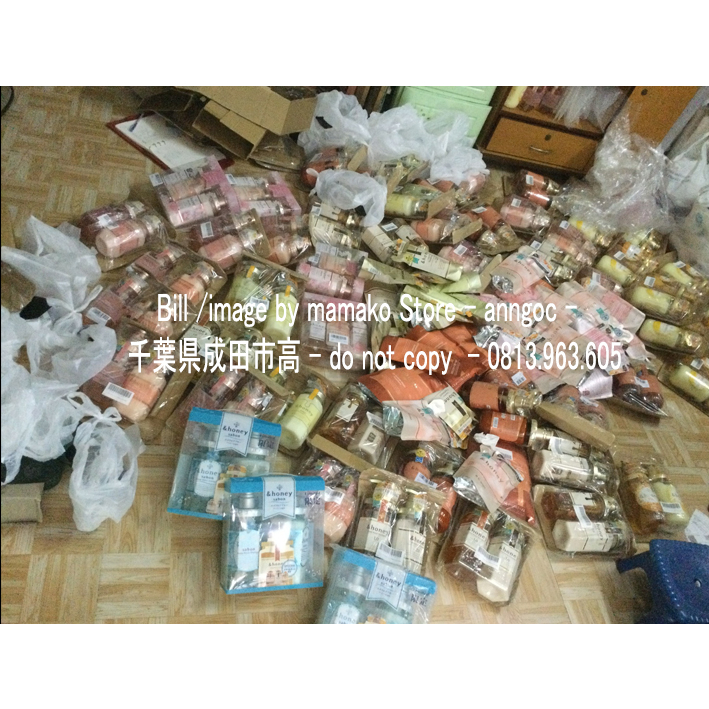 Dòng GIỚI HẠN/ Dầu gội & xã Organic Vicrea  Honey Savon Deep Moist Pair Set Sabon 2023ver/ dòng Deep Moist/tóc khô