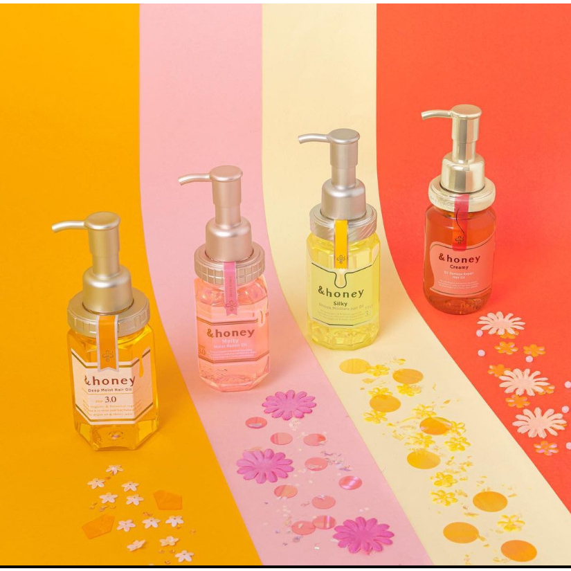 Dầu dưỡng tóc Organnic Vcrea And Honey Hair Oil 100ml 5 phân loại /dòng nội địa nhật