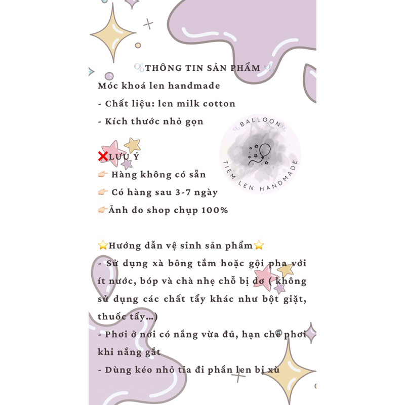 MÓC KHOÁ LEN BÒ SỮA 🐮