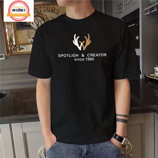 Áo thun nam, áo phông nam tay ngắn cổ tròn chất cotton, dày dặn thoáng mát  ATC33