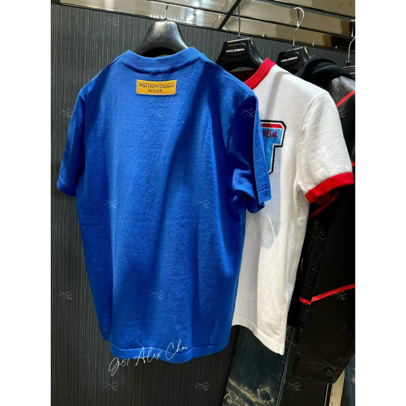 Áo phông len - Louis Vuitton - LV knit xanh green SS2023