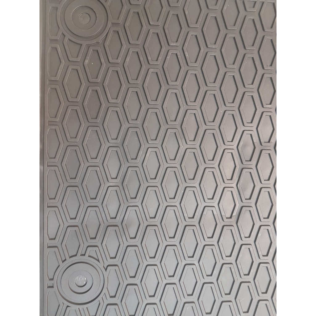 Thảm Sàn, Thảm Lót Sàn Cao Su Nissin Đúc Vân Tổ Ong Chuẩn Form Xe Mazda 3