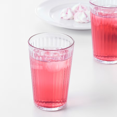 CỐC THỦY TINH VARDAGEN IKEA - TRẮNG 430 ml