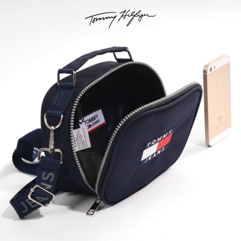 Túi Tommy Jean Block Blue