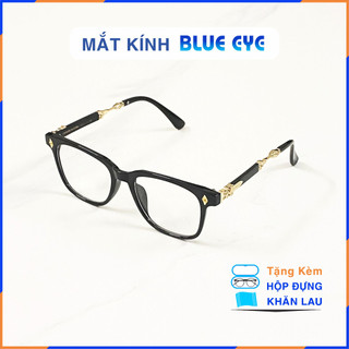 Kính mắt thời trang cao cấp Nam Nữ CH [Hot Trend] Gọng kính giả cận vàng