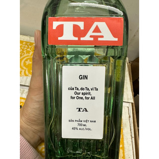 TA Gin 700ml ( Gin Việt Nam )