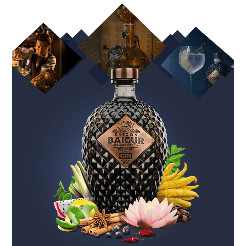 Sài Gòn Baigur Gin 700ml