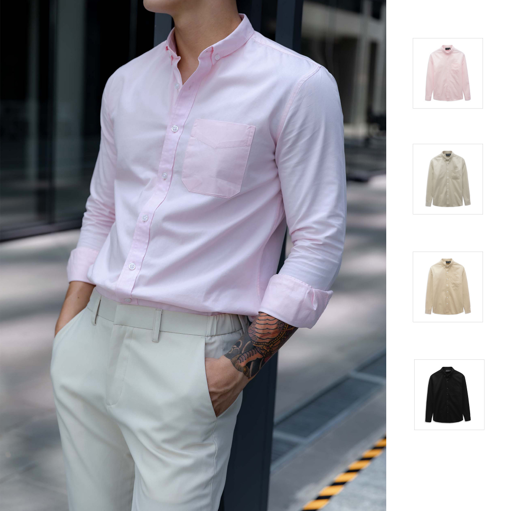 Áo Sơ Mi Nam Short Button Down Pock, Chất Vải Kaki Cotton Thoải Mái, SM0053, SOMEHOW