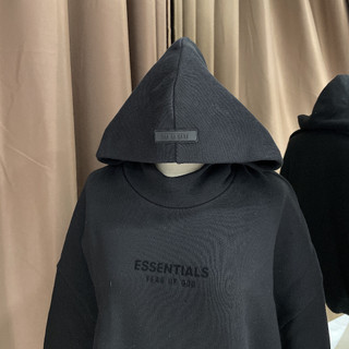 [CHÍNH HÃNG] ÁO HOODIE ESSENTIAL *SS23* - BLACK