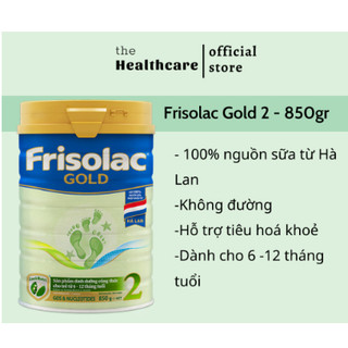 Sữa bột frisolac gold 2 lon 850g
