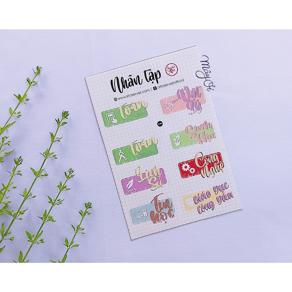 NHÃN TÊN MÔN HỌC