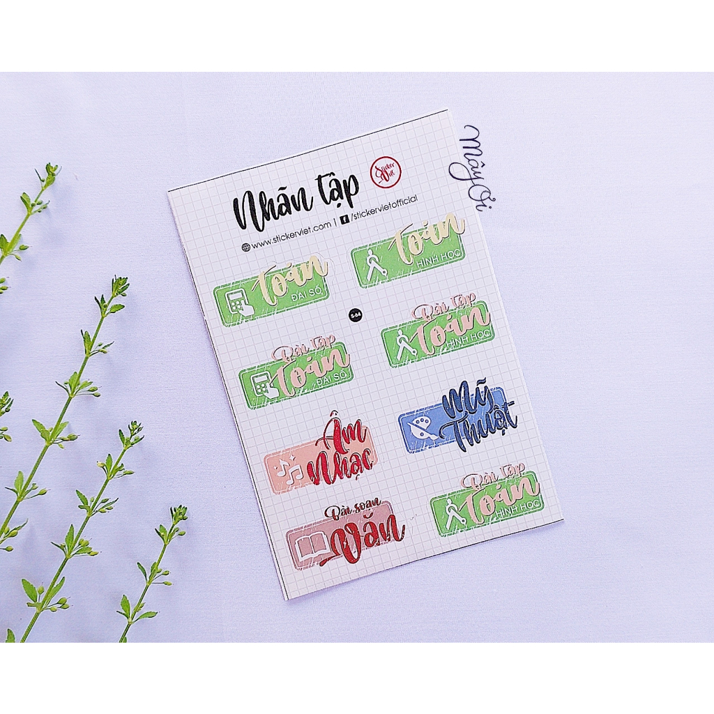 NHÃN TÊN MÔN HỌC