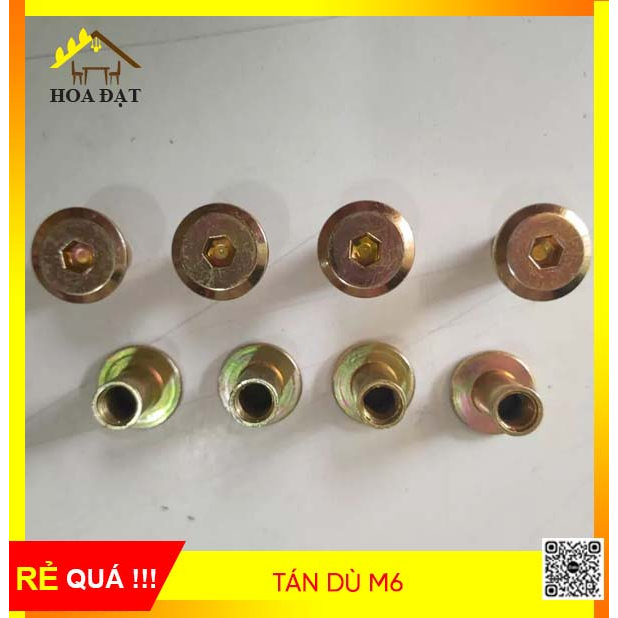 Tán Dù M6 Bảy Màu – Nhiều Kích Thước - Bịch 100 con