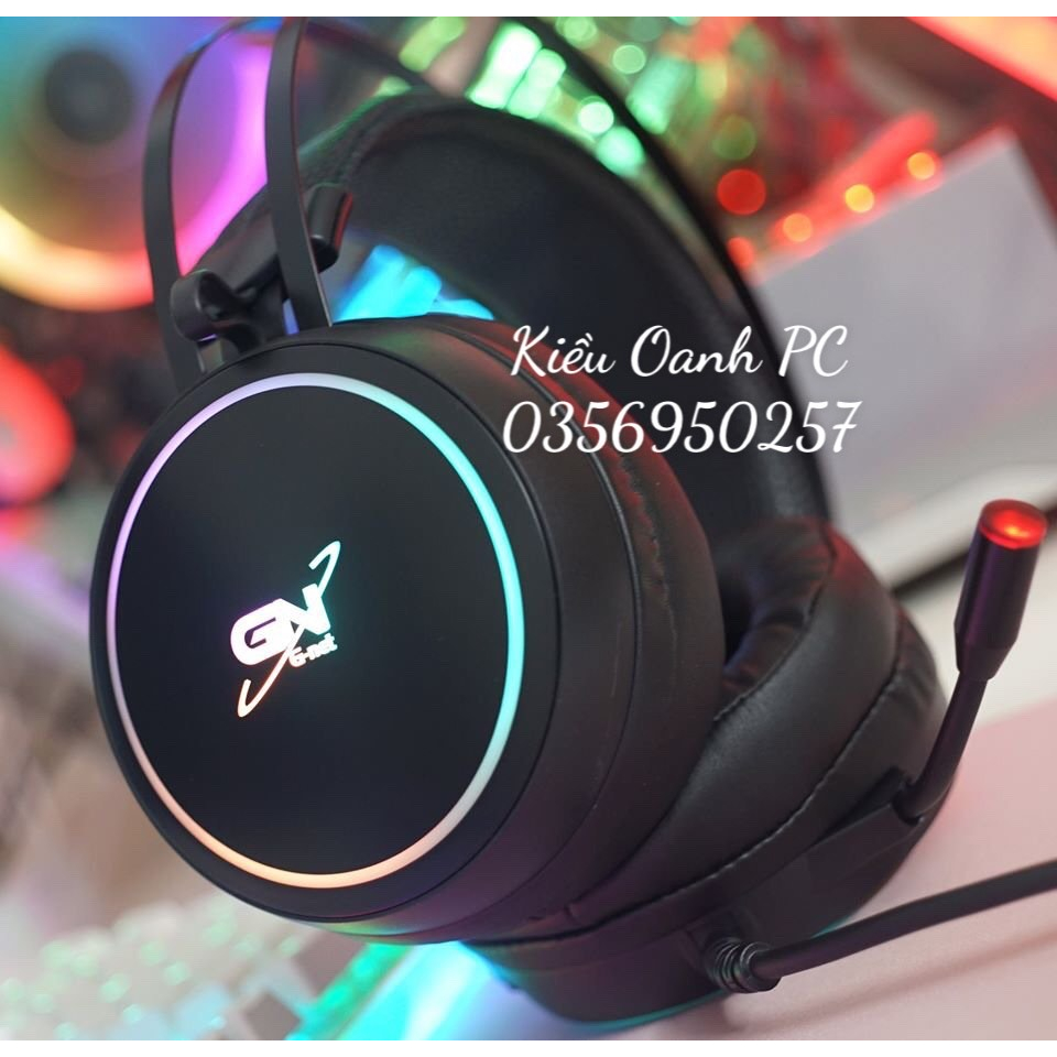 TAI NGHE TOMATO SK65 7.1 LED RGB  Bảo hành 12 Tháng-Hàng chính hãng