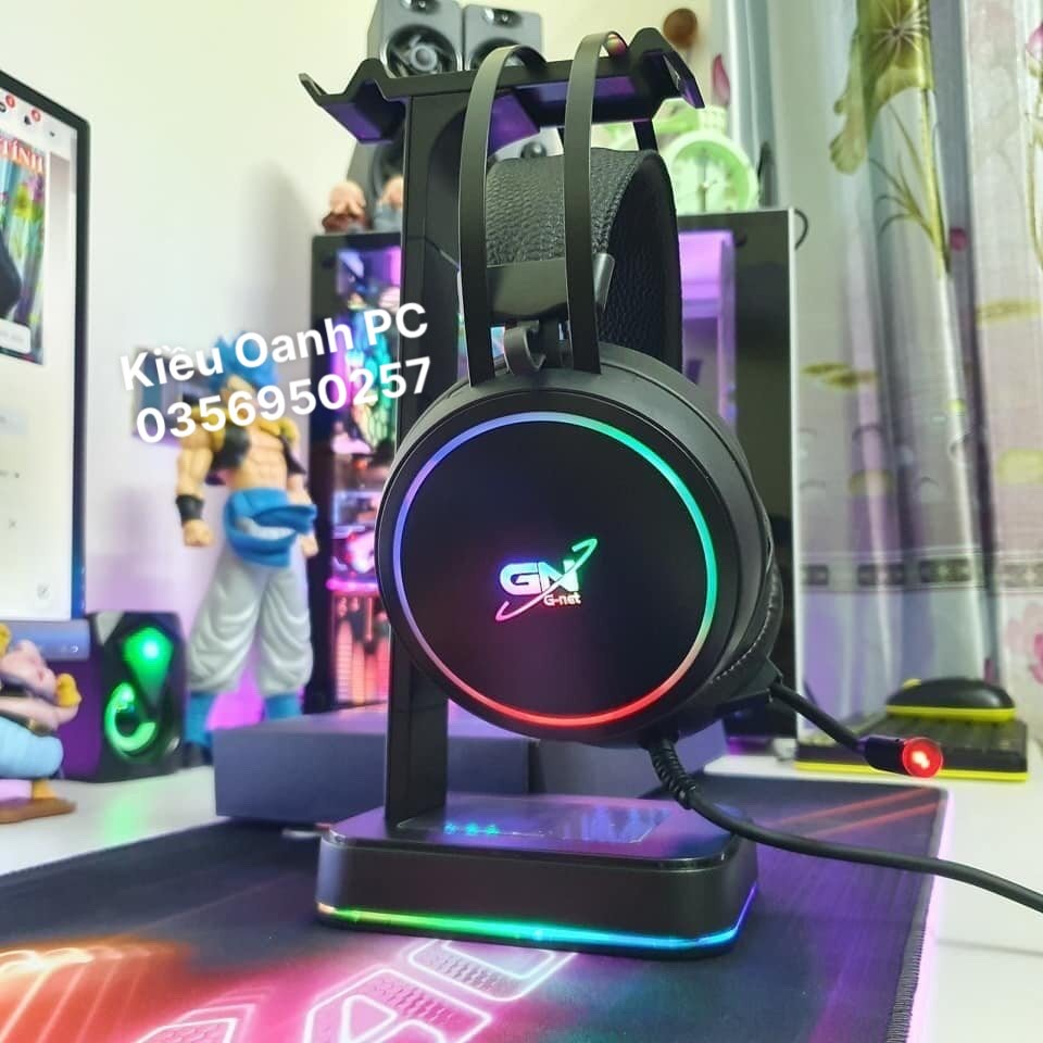 TAI NGHE TOMATO SK65 7.1 LED RGB  Bảo hành 12 Tháng-Hàng chính hãng