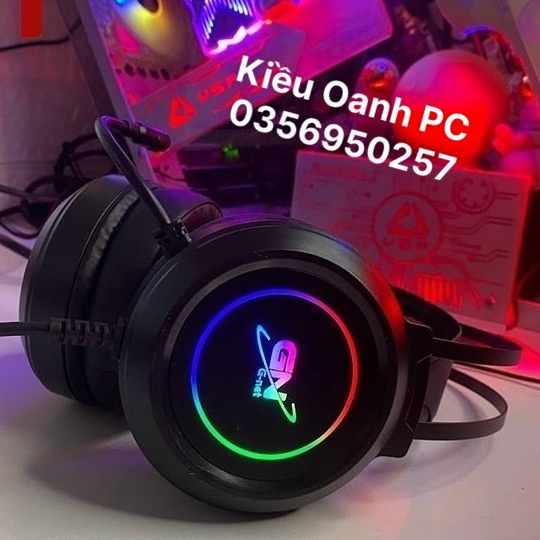 TAI NGHE TOMATO SK65 7.1 LED RGB  Bảo hành 12 Tháng-Hàng chính hãng