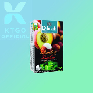Trà dilmah vị đào & vải - peach & lychee 30g