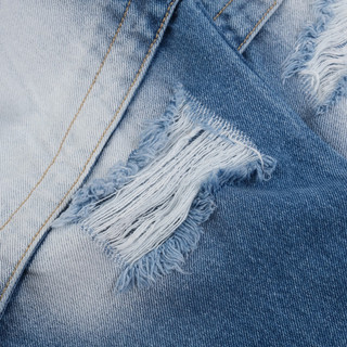 CROSS LOW RISE JEANS / Washed Blue