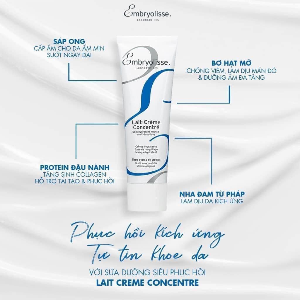 Kem Dưỡng Ẩm Embryolisse Lait Crème Concentre