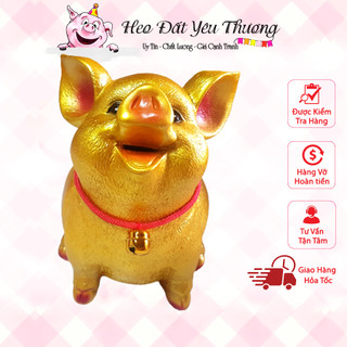 Lợn ngậm tiền 3D thạch cao