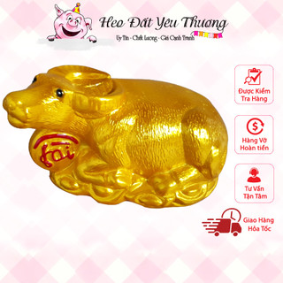 Trâu Vàng Tài Lộc tiết kiệm kích thước to