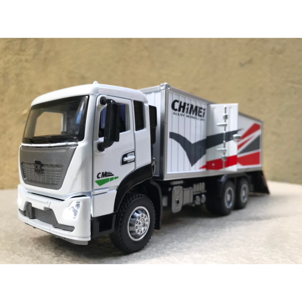 Mô hình xe Tải thùng Container 1:32