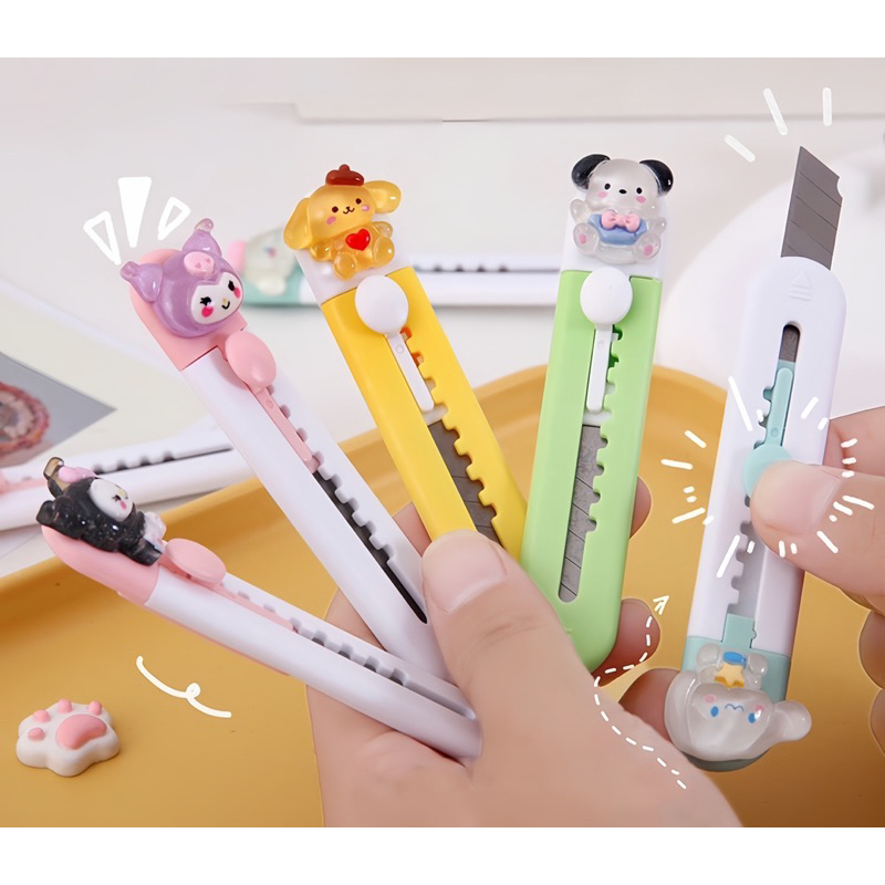 Dạo Rọc Giấy Gắn Charm Trang Trí Hoạ Tiết Dễ Thương TOMI 118