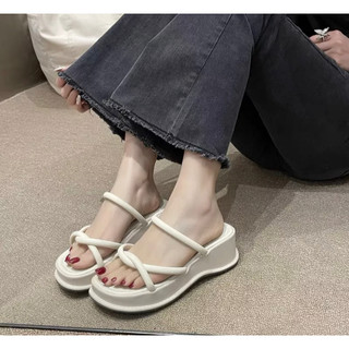 Dép Đế Xuồng 5cm Quai Mảnh E153 Pixie