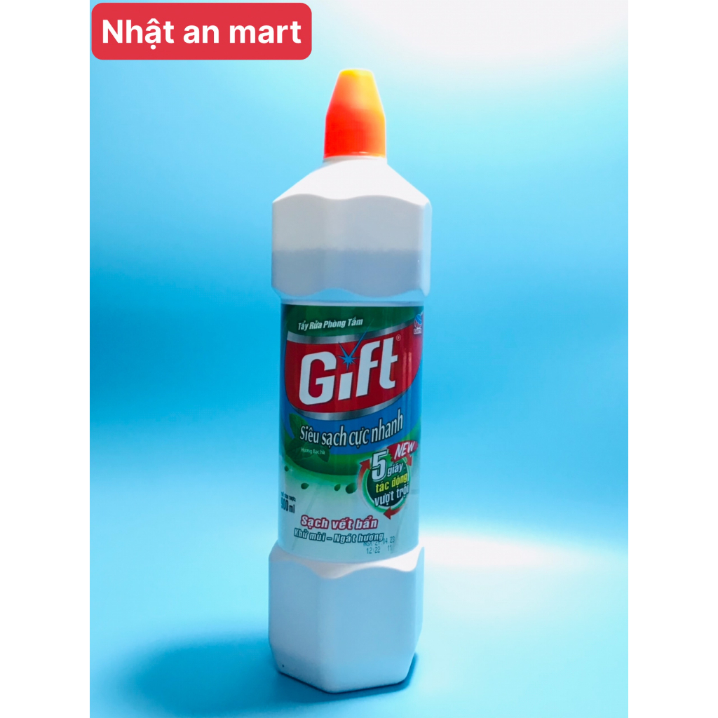 Nước tẩy bồn cầu Gift chai 900ml