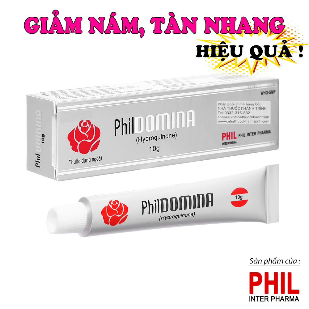 Phil Domina giảm nám, sạm da, tàng nhang hiệu quả - thương hiệu PHIL INTER PHARMA