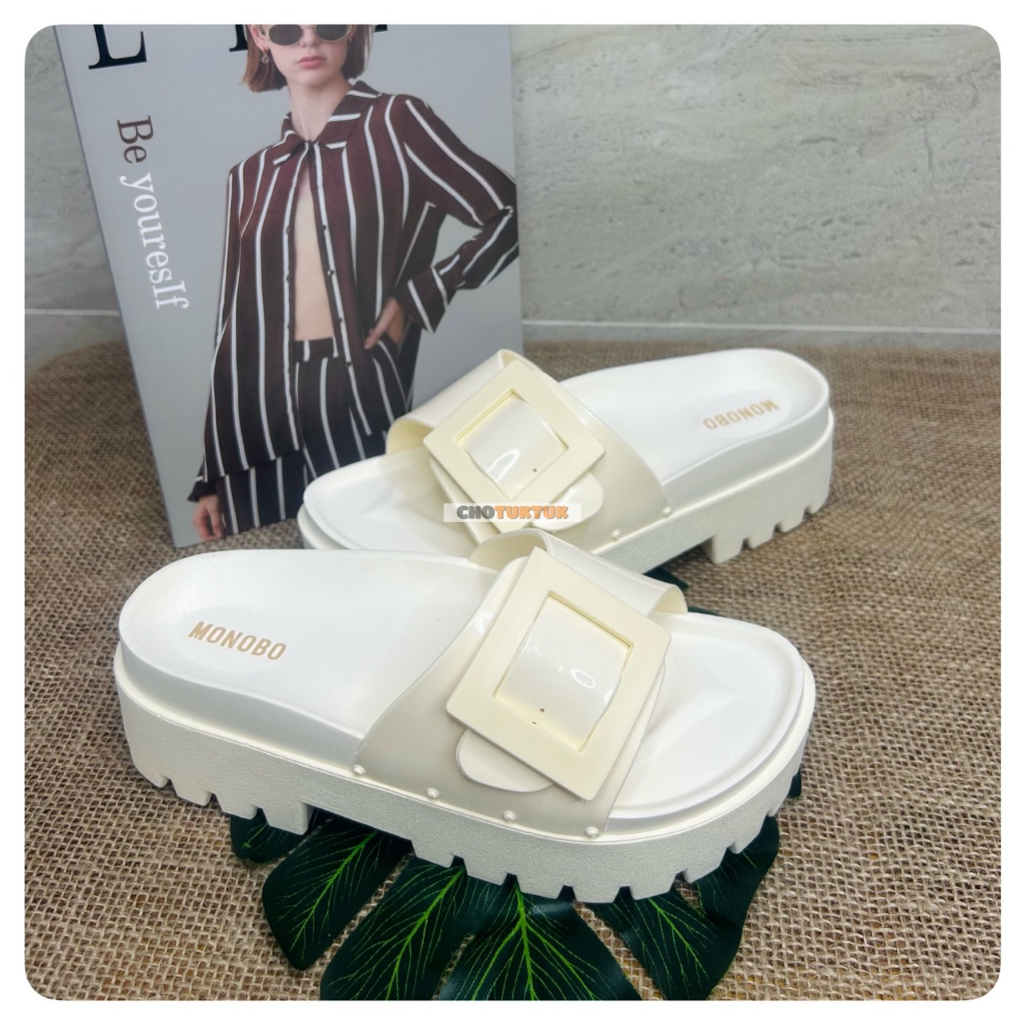 Dép Thái lan nữ quai ngang Monobo  supper Jello 1
