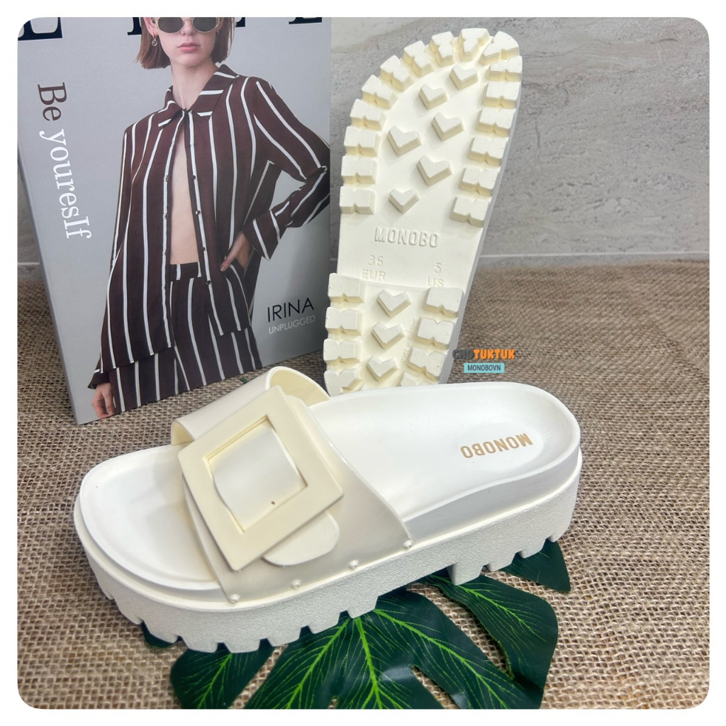Dép Thái lan nữ quai ngang Monobo  supper Jello 1