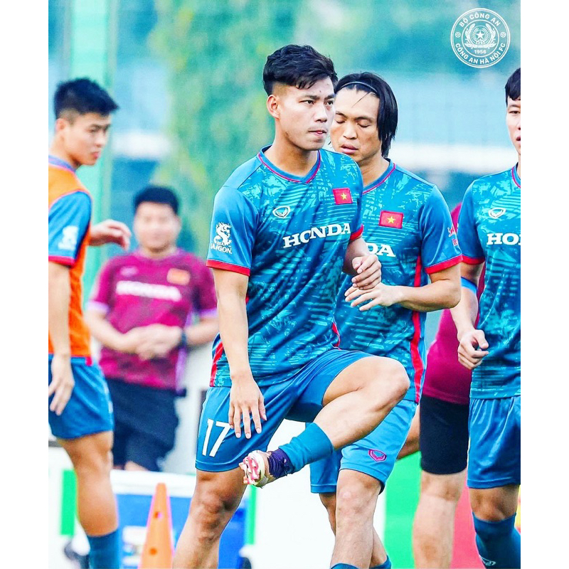 Bộ quần áo Bóng Đá Việt Nam Áo bóng đá tuyển Việt Nam- Xanh đậm