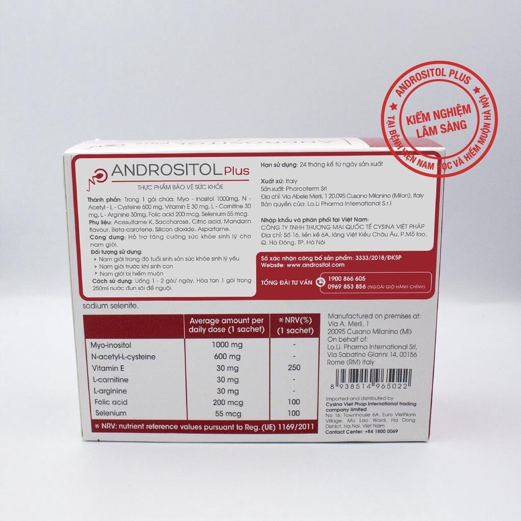 Andrositol Plus dành cho nam giới