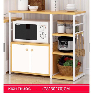 Kệ để lò vi sóng khung sắt sơn tĩnh điện