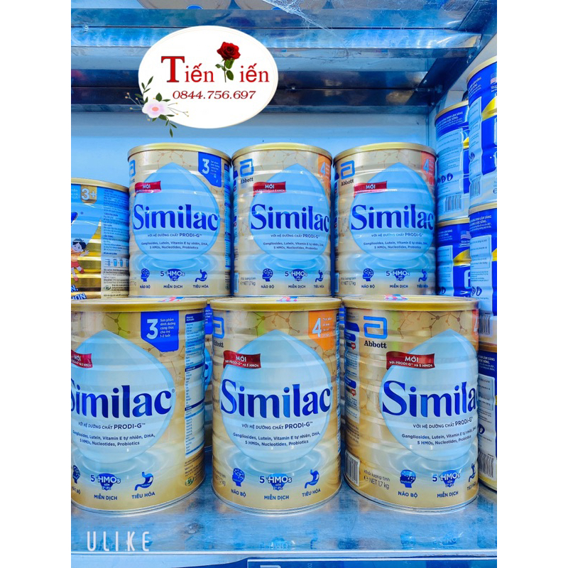 Similac 4 1,7kg mẫu mới nhất