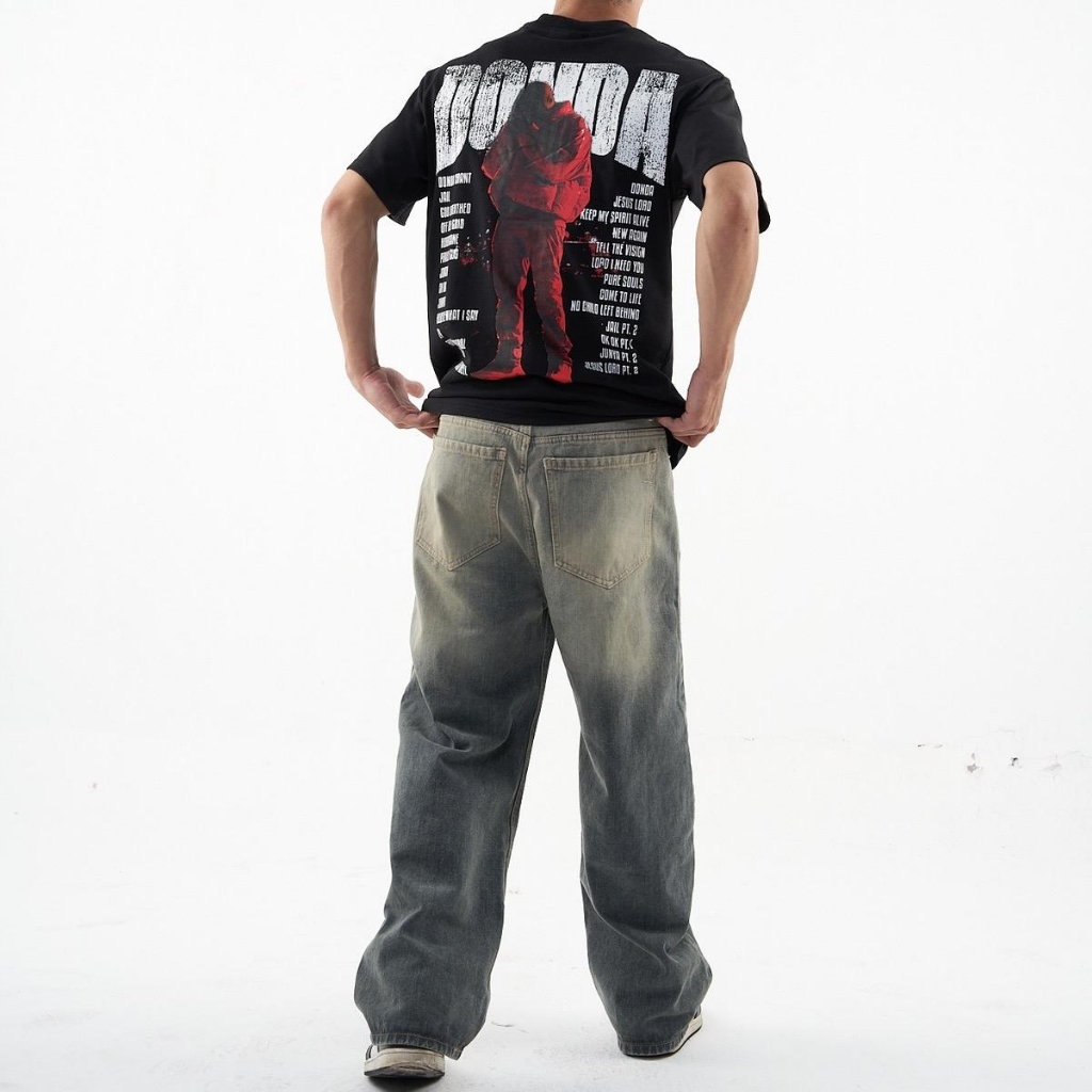 KANYE TEE - Áo thun in hình