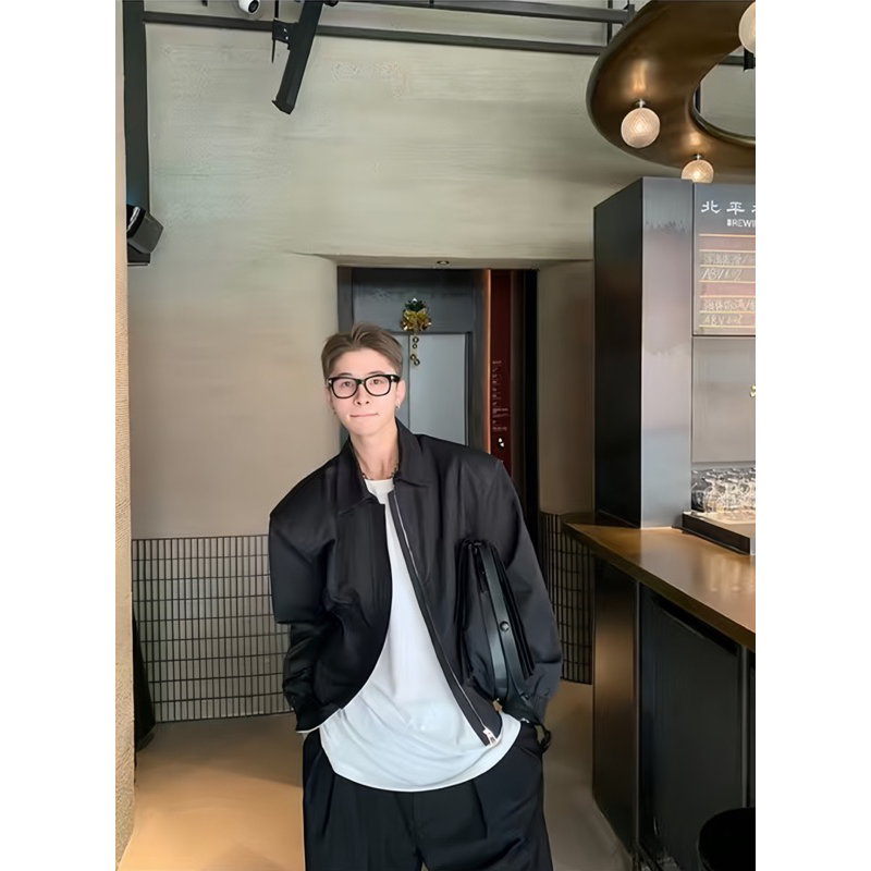 Áo khoác kaki classic form boxy ,unisex Stressoutvn