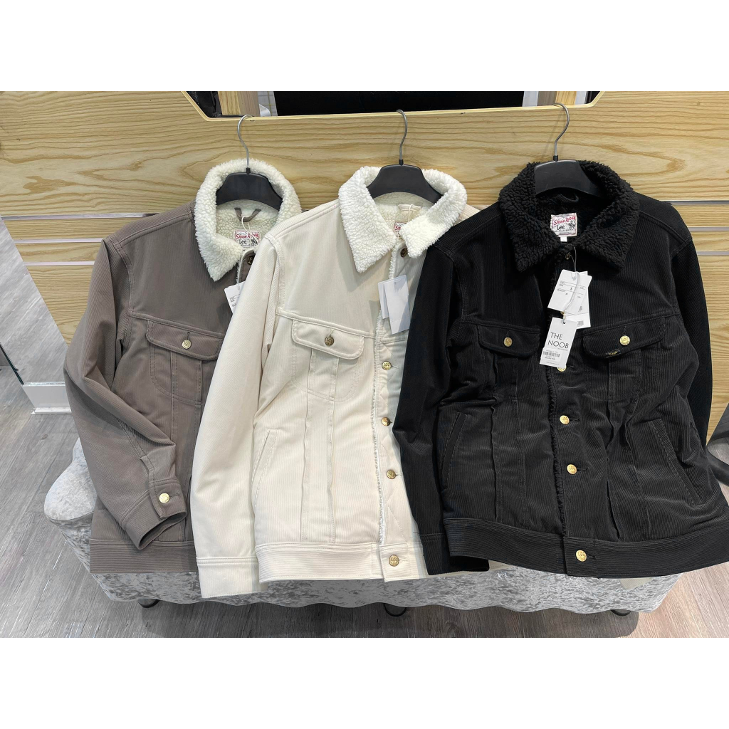 Áo Khoác Nhung Lót Lông Dáng Trucker - 2023AK63