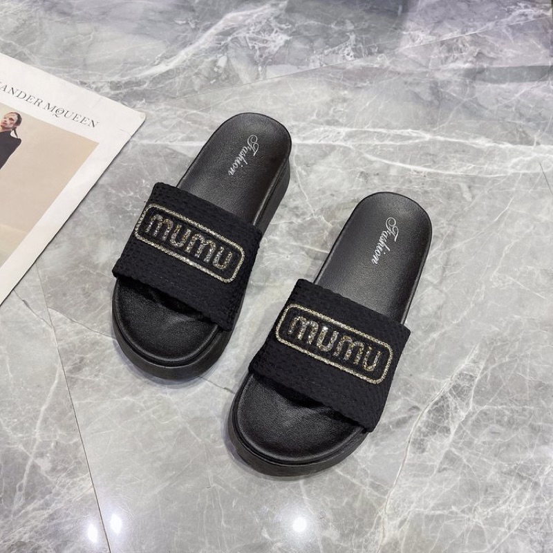 Dép MuMu siêu cấp Vippro đôn đế 5 phân chất liệu EVa