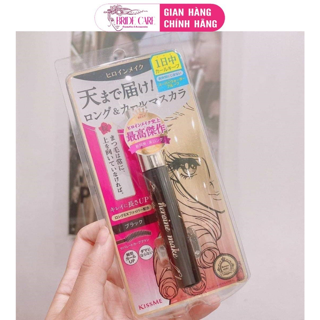 Mascara Kiss Me Heroine Make Nhật Bản chống thấm nước